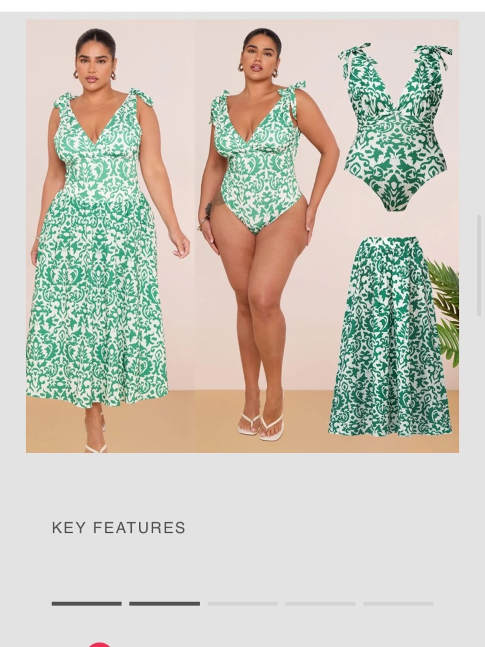 Swimsuit and matching skirt!